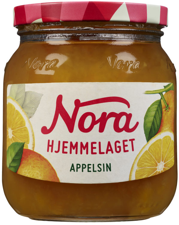 Appelsinmarmelade Hjemmelaget 400g Nora