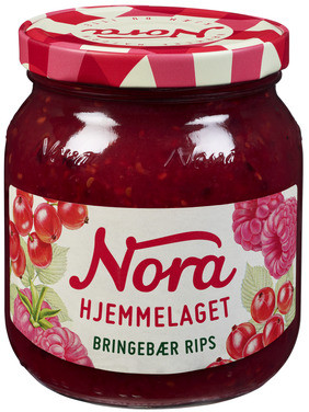 Br.bær/ripssyltetøy Hj l 400g Nora