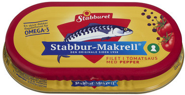 Stabbur-makrell Tomat&Pepper 170g