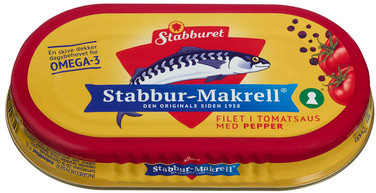 Stabbur-makrell Tomat&Pepper 170g