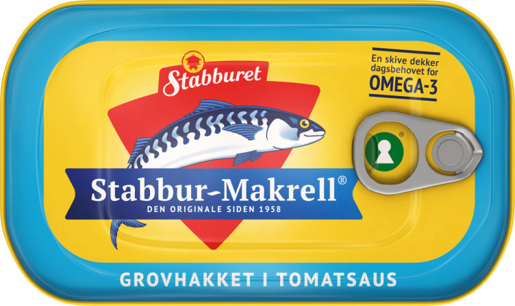Stabbur-Makrell Hakket Filet 110g Stabburet