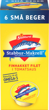 Stabbur-makrell 6pk Porsj