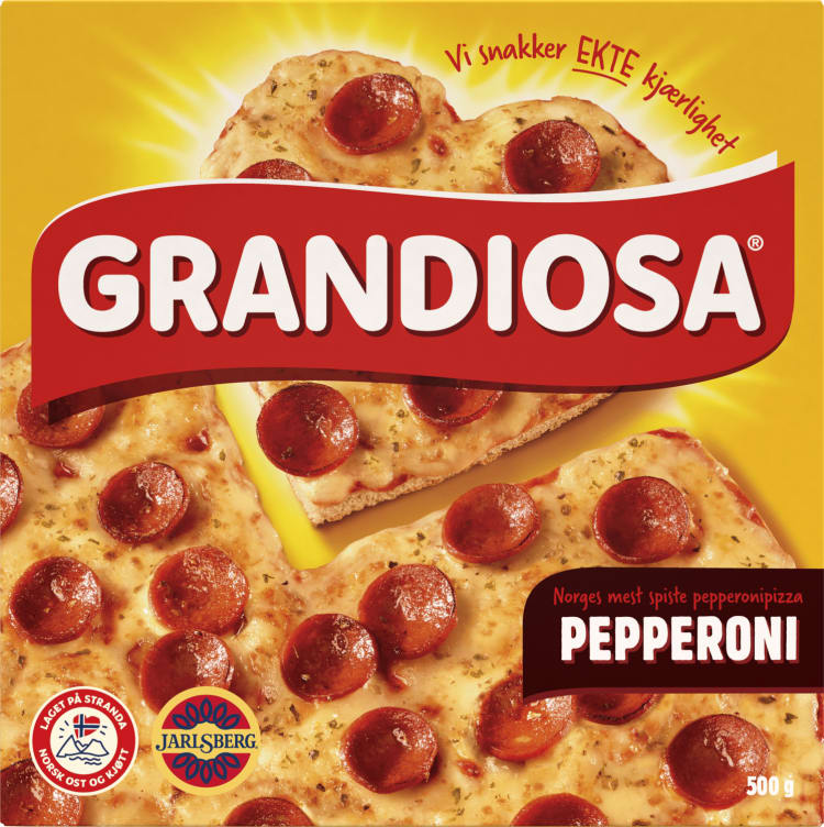 Grandiosa Pizza Pepperoni 500g Stabburet