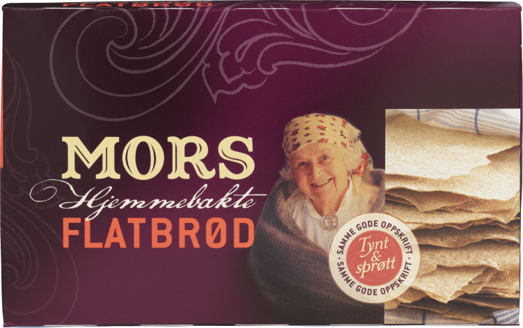 Flatbrød Mors Hjemmebakte 260g