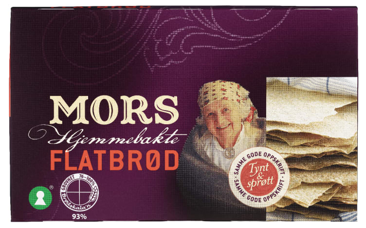 Flatbrød Mors Hjemmebakte 260g