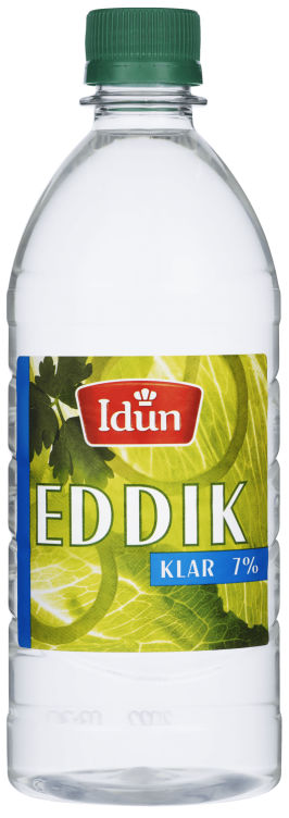 Eddik 7% Klar 0,6l Idun