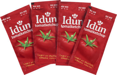 Ketchup Kuvert 14g Idun