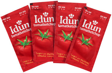Ketchup Kuvert 14g Idun