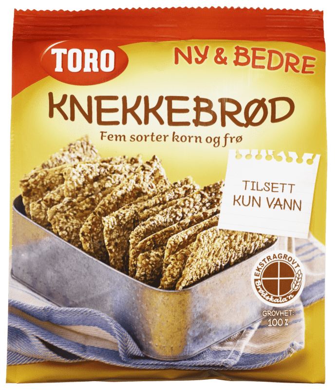 Toro Knekkebrød 321g