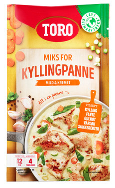 Toro Kyllingpanne Mild&Kremet 63g