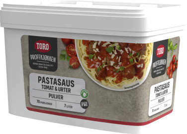 Pastasaus Tomat og Urter 930g Toro