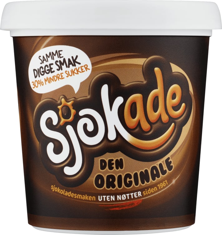 Sjokade 30% Mindre Sukker 450g