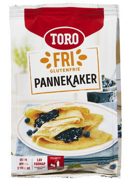 Glutenfrie Pannekaker 187g Toro