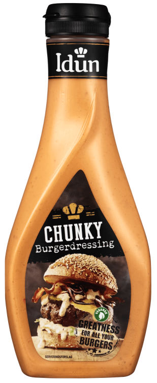 Burgerdressing Chunky 455g Idun