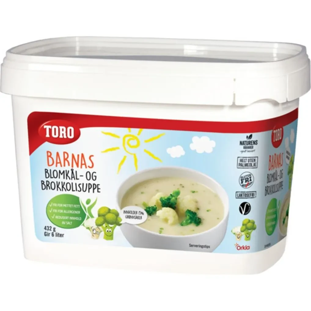 Barnas Blomkål & Brokkolisuppe 432g