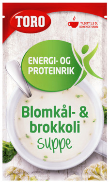 Blomkål&brokk E&P-rik 19g Toro