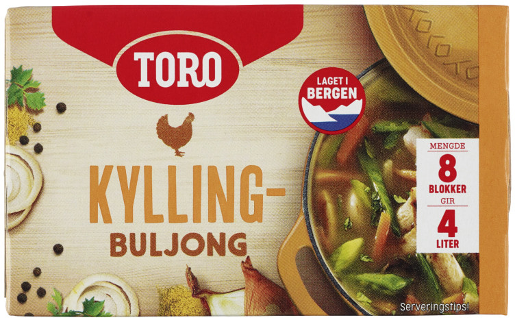 Kyllingbuljong 80g Toro