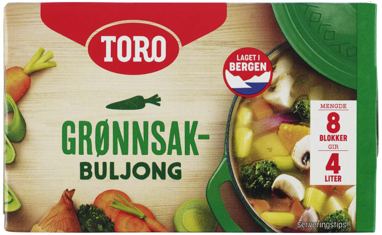 Grønnsaksbuljong 80g Toro