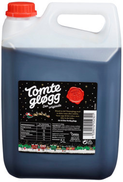Tomtegløgg Konsentrat 5l