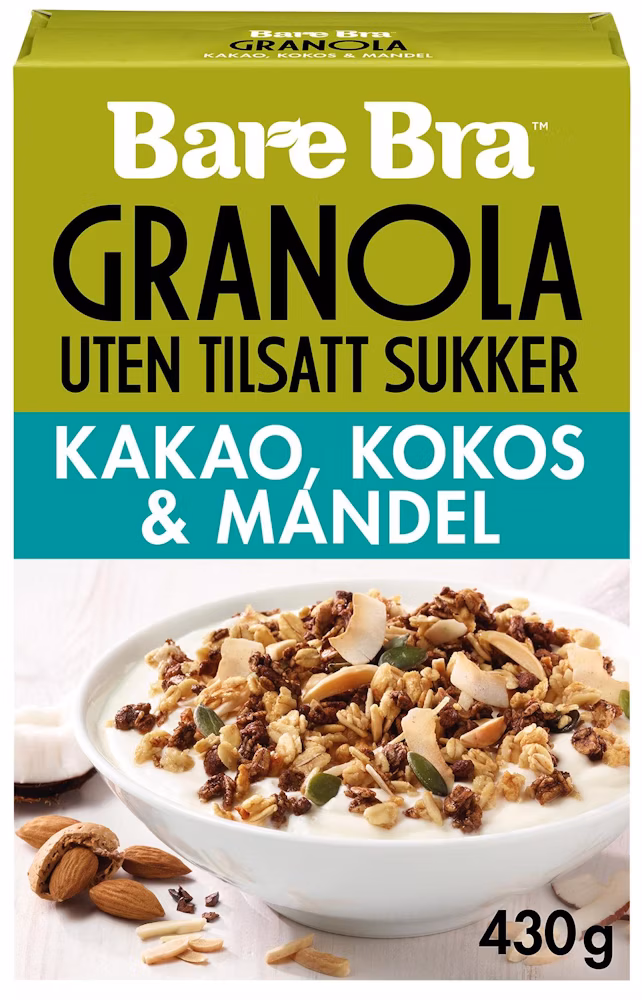 Supergranola Protein Kakao Kokos & Mandel 430 g