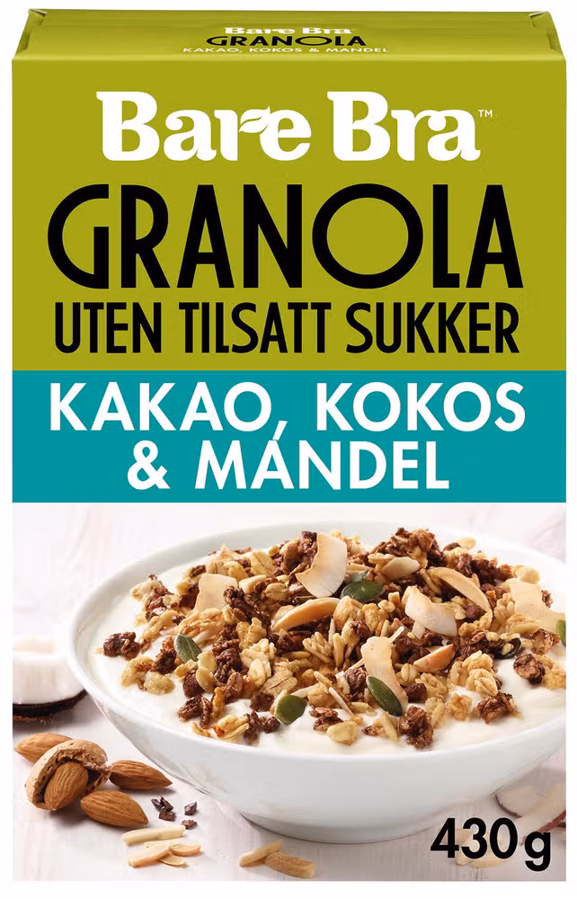 Supergranola Protein Kakao Kokos & Mandel 430 g