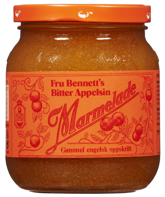 Appelsinmarmelade 430g Fru Bennett's