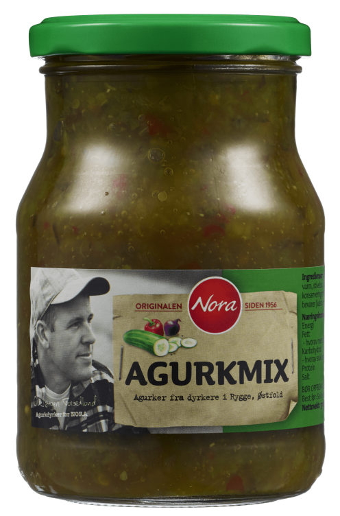 Agurkmiks 370g Nora