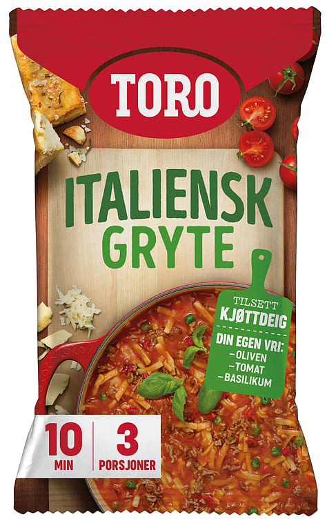 Italiensk Gryte 176g Toro