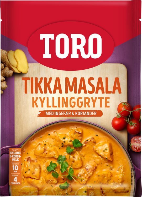 Tikka Masala Gryte 113g Toro