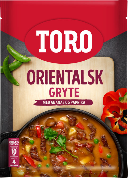 Orientalsk Gryte 127g Toro