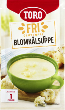 Toro Fri Blomkålsuppe Porsjon Glutenfri 24x20g