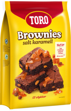 Toro Brownies Salt Karamell 5x541g