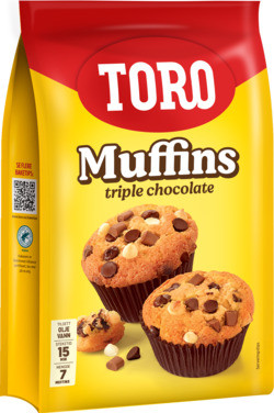 Toro Muffins Triple Chocolate Chip 8x293g