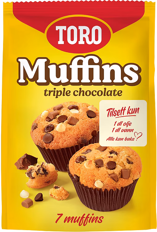 Muffins Triple Chocolate Chip 293 g