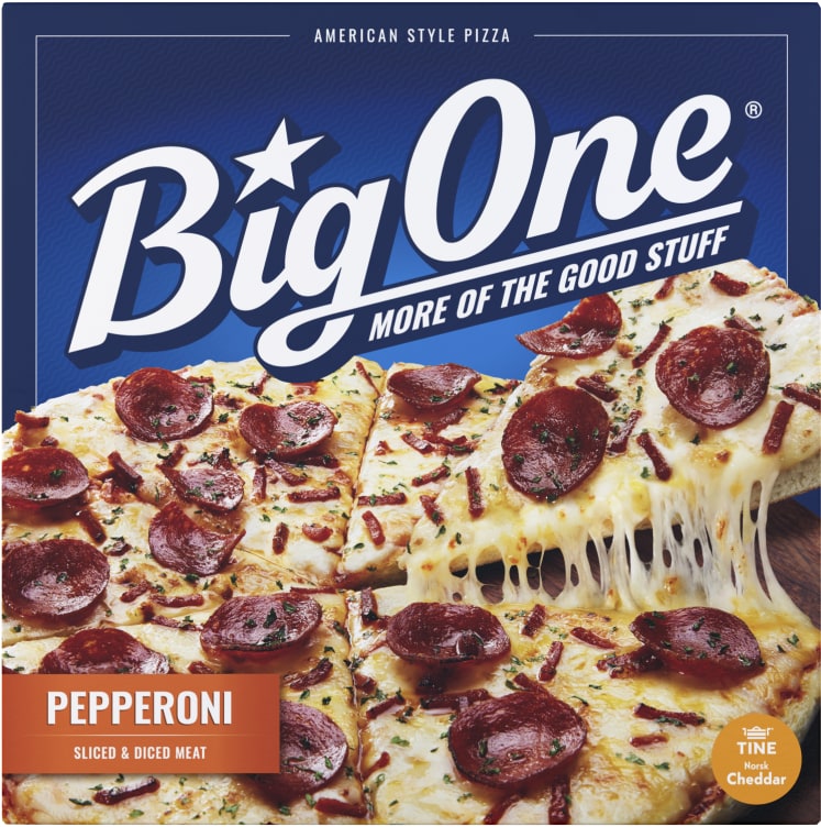 Big One Pizza Pepperoni 590g