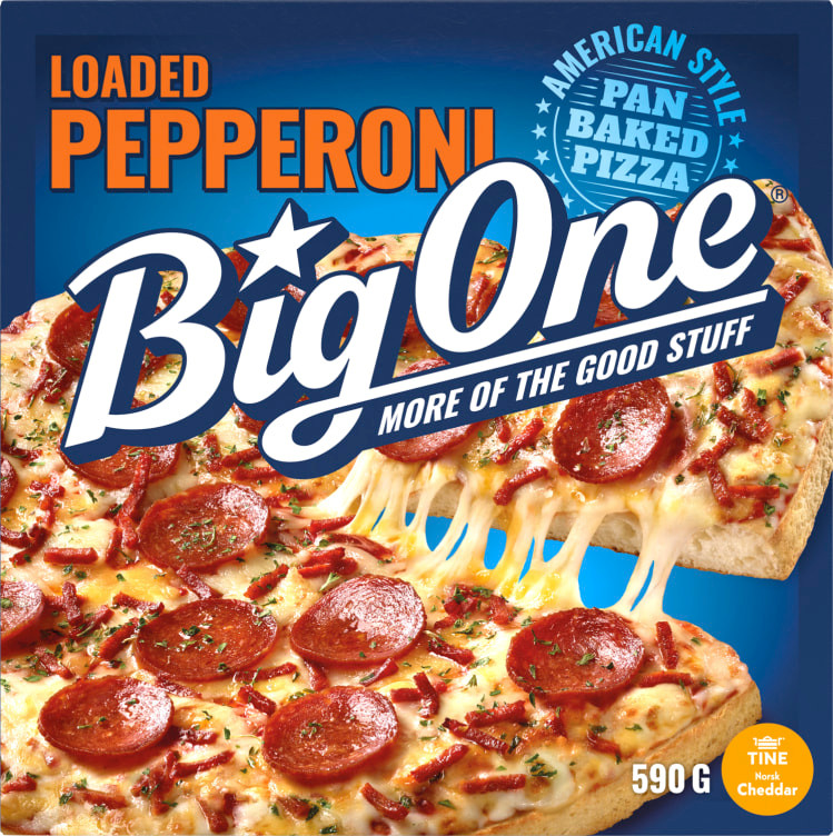 Big One Pizza Pepperoni 590g