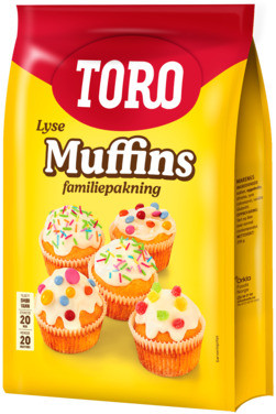 Toro Lyse Muffins Storpakning 5x520g