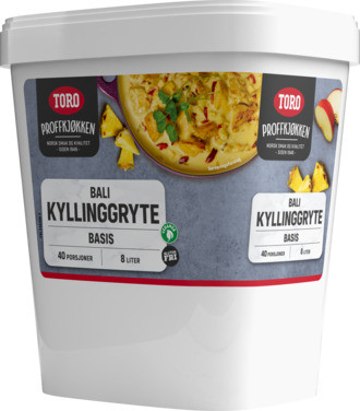 Toro Bali Kyllinggryte 3x960g 8l