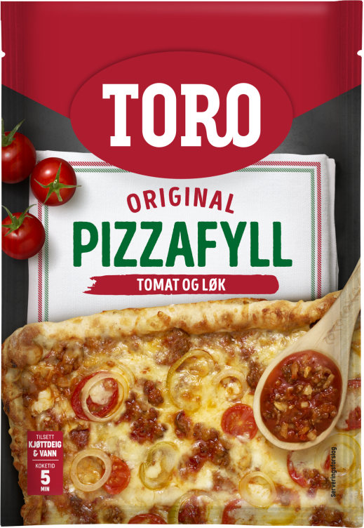 Pizzafyll Tomat&Løk 55g Toro