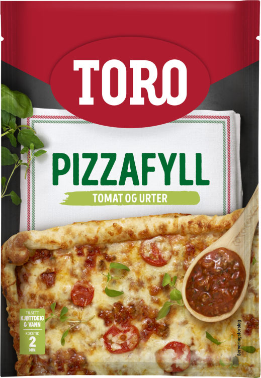 Pizzafyll Tomat&Urter 60g Toro