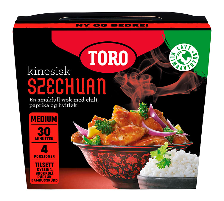 Szechuan Kinesisk 494g Toro