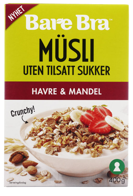 Musli Havre&Mandel 400g Bare Bra