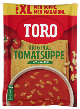 Toro Tomatsuppe med Makaroni Familiepakke 192g