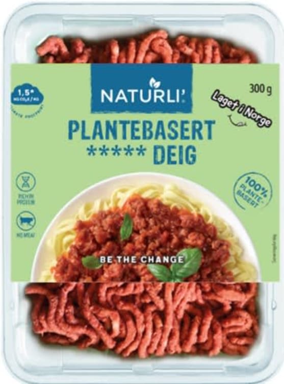 Plantebasert Deig 300g Naturli'