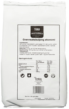 Toro Grønnsaksbuljong Økonomi 2,5kg