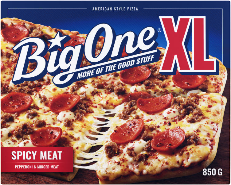 Big One Pizza Xl Spicy Meat 850g