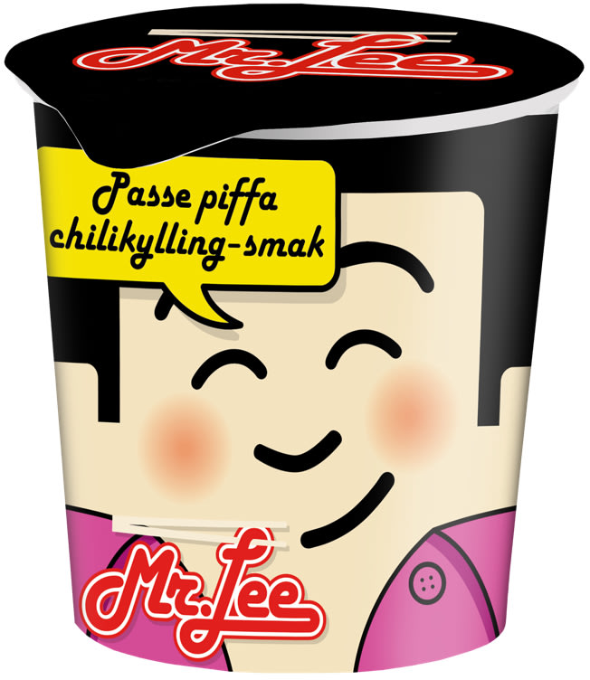 Nudler i Kopp Chilikyllingsmak 65g Mr.Lee