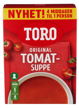 Toro Tomatsuppe 4x46g 184g