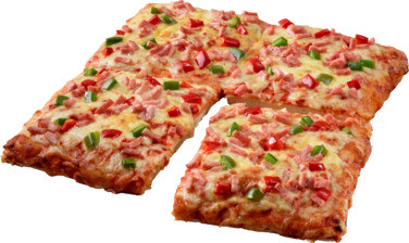 Stabburet Firkantpizza Skinke 700g