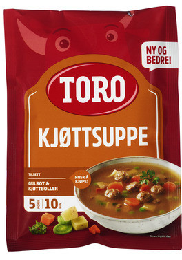 Toro Kjøttsuppe 91g
